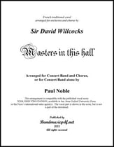 Masters in This Hall Concert Band sheet music cover